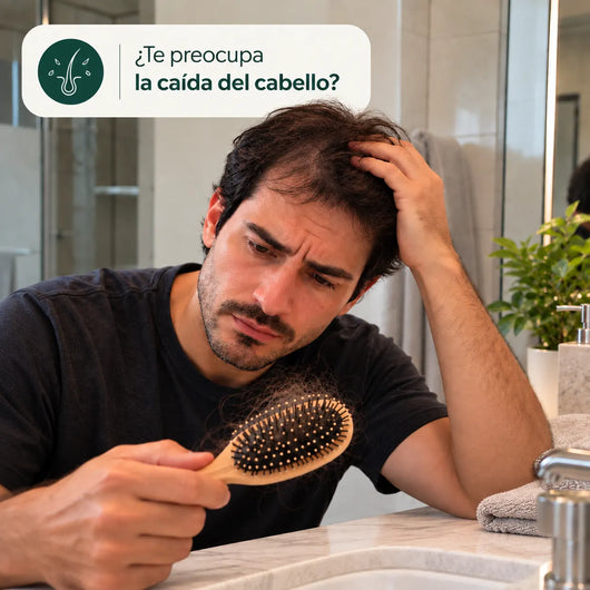 ¿Notas más cabello en el cepillo, la ducha o la almohada?
