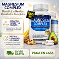 ¿Hinchazón, estrés y mal sueño? Apoya tu Bienestar con Magnesio Complex8 90 Caps.