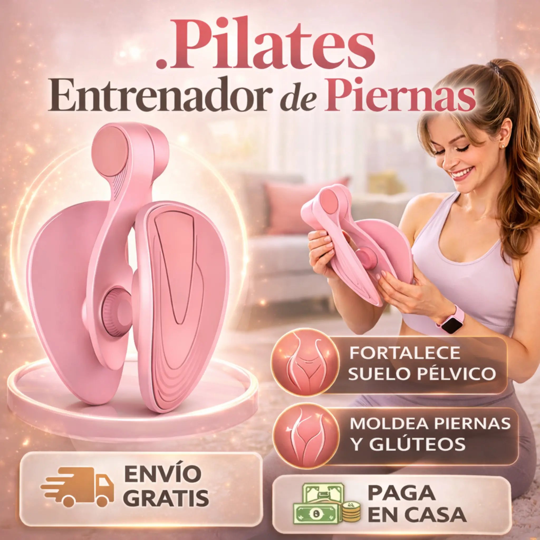 ¿Piernas más firmes con Pilates? Agrega este ejercicio a tu rutina.